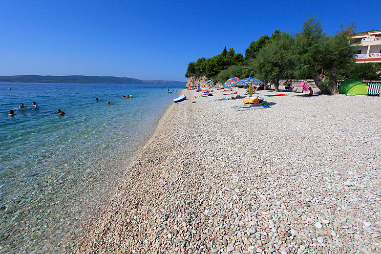 Pláže Živogošče Blato, Chorvatsko